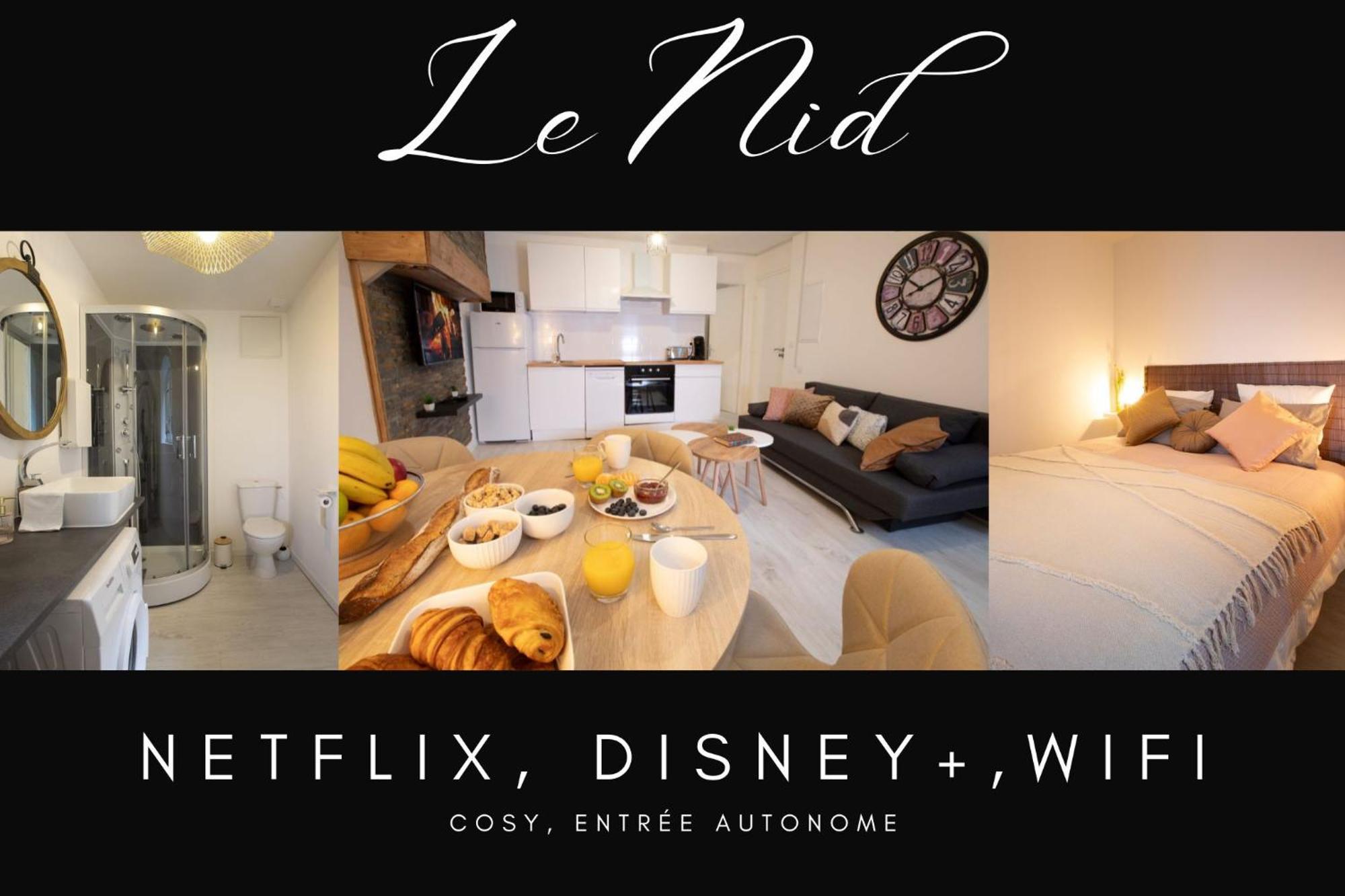 Le Nid 3 Etoiles Wifi, Netflix, Disney, Coeur De Bastide Villefranche-de-Rouergue Exterior foto